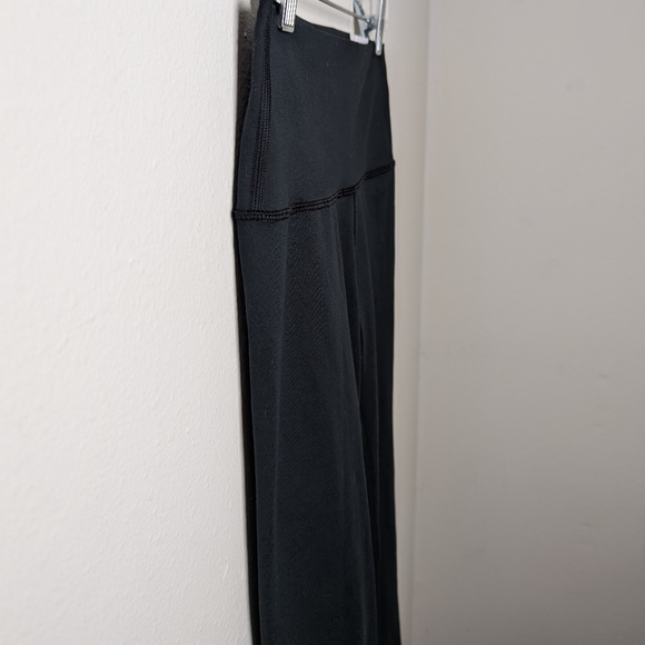 Aerie Leggings Black Hi Rise Crop Leggings Size Small Lace Up Balletcore NWT - Picture 5 of 10